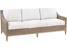 Frances Sofa 81.5-inch All-Weather Wicker Teak