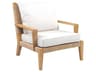 Hadley Lounge Chair Teak and Wicker