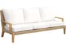 Hadley Sofa Teak and Wicker Deep Seating