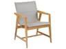 Special Order Marin Teak Sling Dining Arm Chair