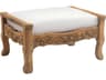 Normandy Teak Cushion Ottoman