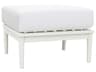 Nevis Aluminum Cushion Ottoman