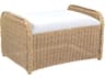 Special Order Quogue Wicker Cushion Ottoman