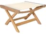 St. Tropez Teak Sling Ottoman