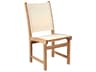 Special Order St. Tropez Teak Sling Dining Side Chair