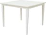 Tribeca Aluminum 40.5" Square Dining Table with Umbrella Hole