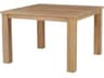 Tuscany Teak Square Umbrella Hole Dining Table