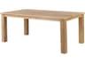 Special Order Tuscany Teak Rectangular Dining Table with Umbrella Hole