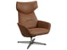 Palma Balder Cognac Leather Recliner