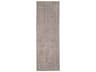 Inspire Striped Runner Area Rug in Ivory and Grey