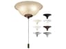 Citrine Glass LED Fan Light Kit