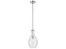 Everly 1-Light Chrome Bell Mini Pendant