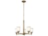 Shailene 5-Light Natural Brass Chandelier