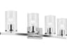 Crosby 4-Light Chrome Vanity Light