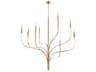 Livadia 8-Light Champagne Bronze Chandelier