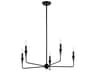 Alvaro 5-Light Black Chandelier