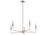 Alvaro 5-Light Polished Nickel Chandelier