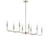 Alvaro 8-Light Polished Nickel Island Pendant