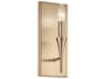 Alvaro 1-Light Champagne Bronze Wall Sconce