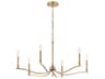 Malene 6-Light Champagne Bronze Chandelier