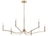 Malene 6-Light Champagne Bronze Chandelier