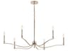 Malene 6-Light Polished Nickel Chandelier
