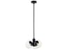 Silvarious 3-Light Black Pendant