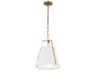 Etcher 1-Light White Pendant