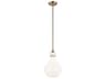 Laria 1-Light Champagne Bronze Mini Pendant