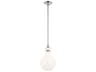 Laria 1-Light Polished Nickel Mini Pendant