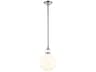 Laria 1-Light Polished Nickel Globe Mini Pendant