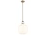 Laria 1-Light Champagne Bronze Globe Pendant