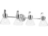 Farum 4-Light Chrome Vanity Light