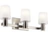 Adani 3-Light Brushed Nickel Vanity Light