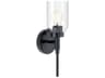 Madden 1-Light Black Wall Sconce