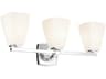 Marant 3-Light Chrome Vanity Light