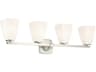 Marant 4-Light Brushed Nickel Vanity Light