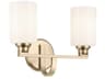 Gioe 2-Light Champagne Bronze Vanity Light