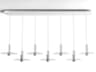 Combi Pendant Linear 7 Light Modern