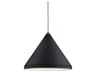 Dorothy 1-Light Black Gold Pendant