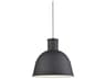 Irving 1-Light Black Dome Pendant