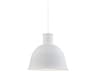 Irving 1-Light White Dome Pendant