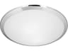 Malta 2-Light Chrome Dome Flush Mount