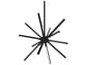 Sirius Minor Black Sputnik Chandelier