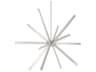 Sirius Brushed Nickel Sputnik Chandelier