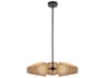 Lanai Black Round Chandelier