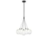 Bolla Black Globe Chandelier