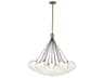 Bolla Brushed Gold Globe Chandelier