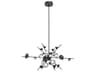Geode Black Sputnik Chandelier