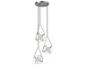 Aries Chrome Geometric Globe Chandelier